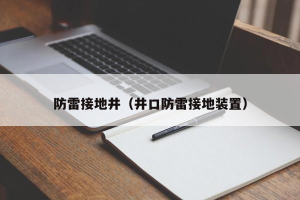 防雷接地井（井口防雷接地装置）